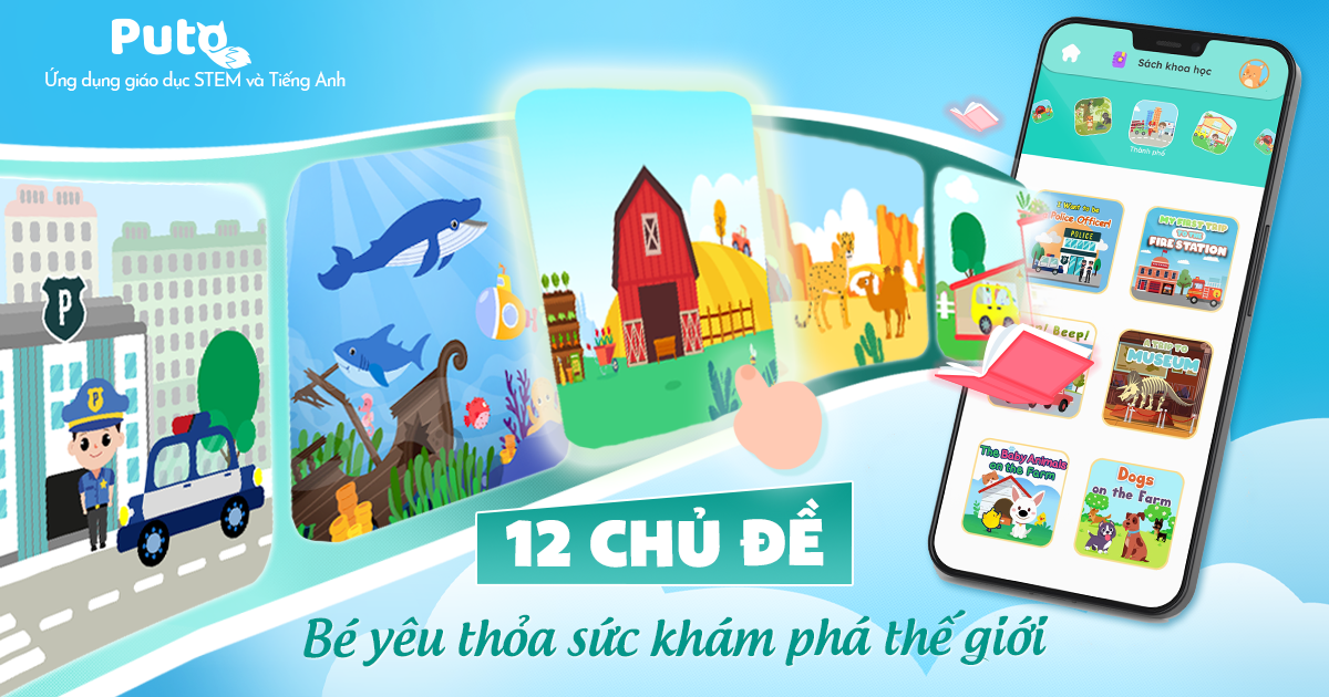 12 chủ đề của STEM Education & English